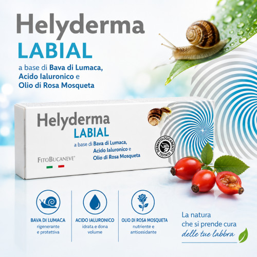 Helyderma labial crema labiale 15 ml