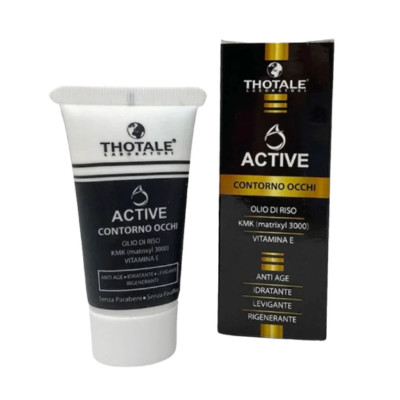 Thotale active crema gel contorno occhi acido ialuronico 30 ml