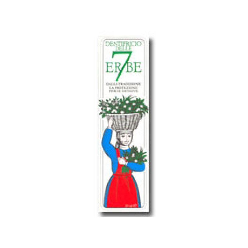 Dentifricio 7 erbe 50ml+50ml