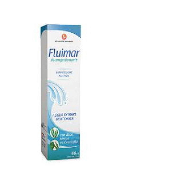 Fluimar spray decongestionante nasale ipertonico con acqua di mare 40 ml