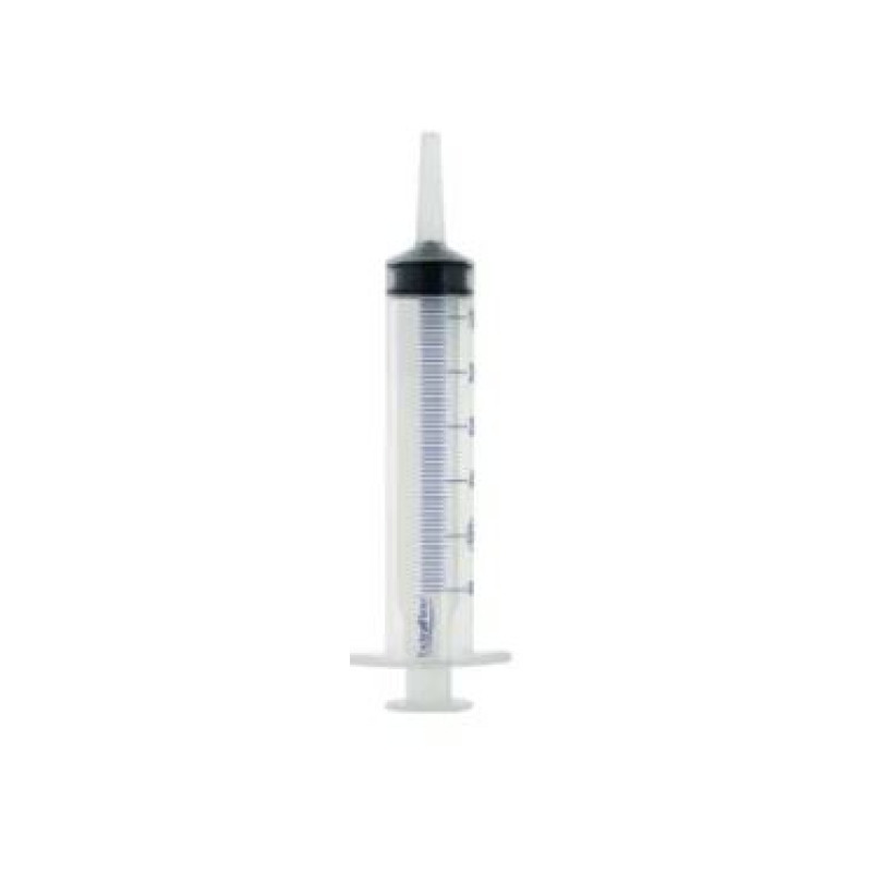 Siringa ipodermica extrafine 50-60 ml senza ago catetere 1 pezzo
