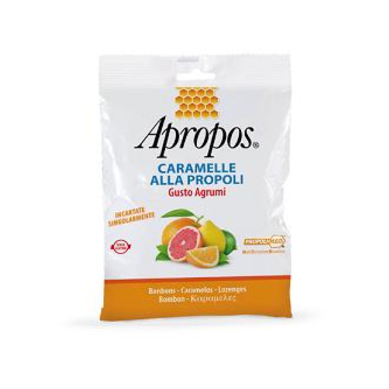 Apropos caramelle alla propoli gusto agrumi 50 g