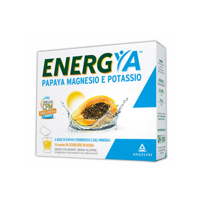 Energya papaya magnesio potassio 14 bustine