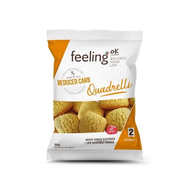 Feeling ok quadrelli mandorla optimize 50 g