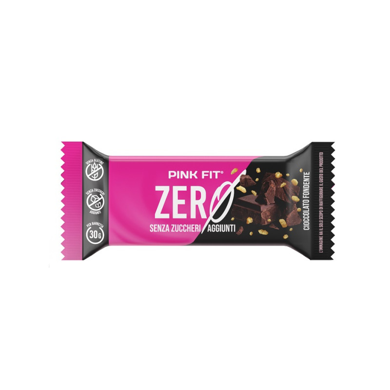 Pink fit bar zero cioccolato fondente 30 g