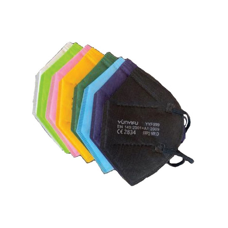 Yunyifu semimaschera filtrante ffp2 classe 3 dark blue