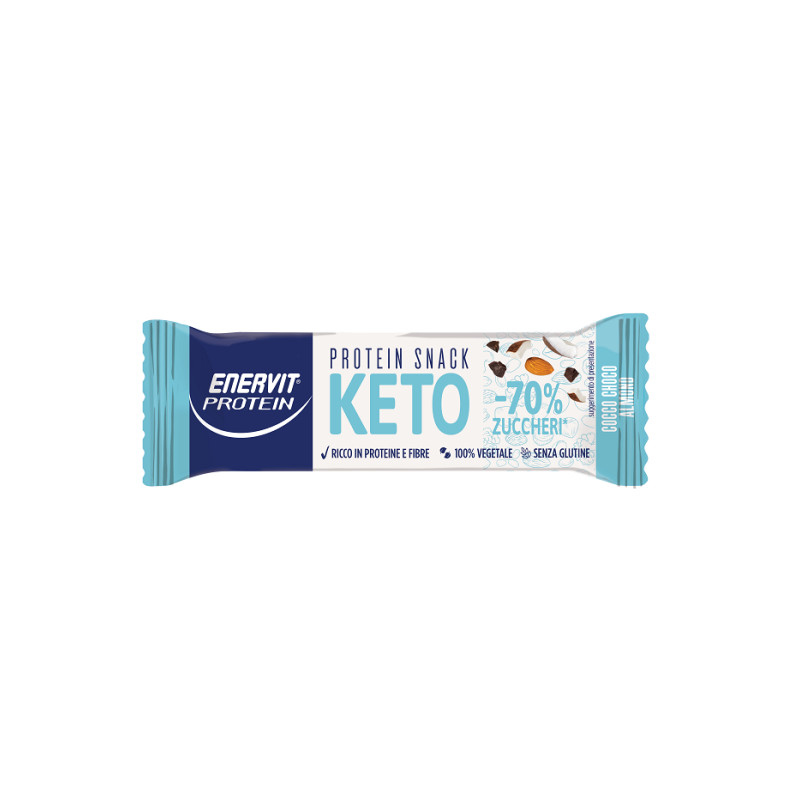 Enervit protein keto snack cocco choco almond 35 g