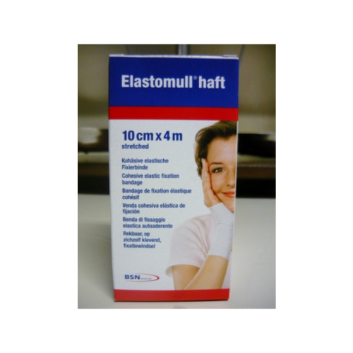 Benda elastica autoadesiva elastomull haft compressione forte 10x400cm