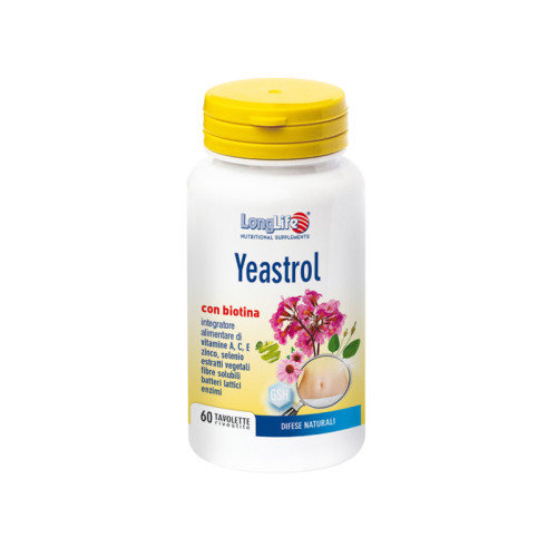 Longlife yeastrol 60 tavolette rivestite