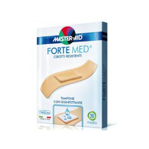 Cerotto master-aid forte med grande 10 pezzi