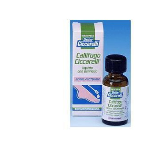 Callifugo ciccarelli liquido con pennello per rimozione callli 12 ml