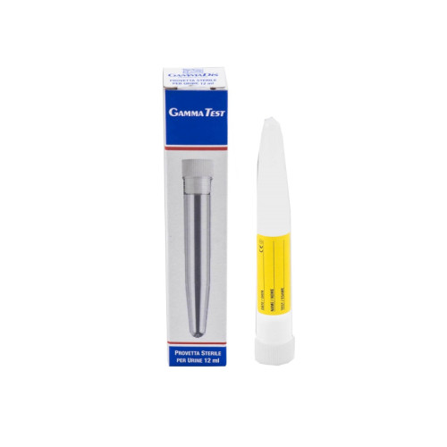 Provetta sterile per urina 12ml gammadis