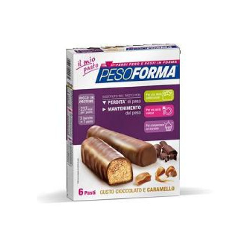 Pesoforma barretta cioccolato caramello 12 x 31 g
