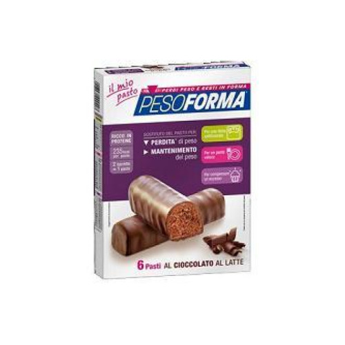 Pesoforma barretta cioccolato latte 12 x 31 g