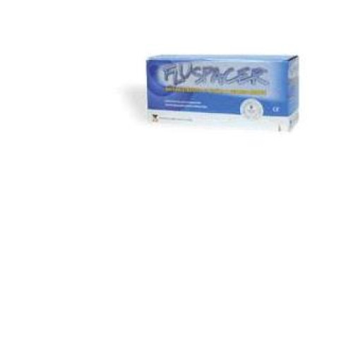 Fluspacer distanziatore aerosol trasparente 310 ml con mascherina in gomma termoplastica flessibile