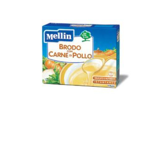 Mellin brodo carne pollo 10 bustine x 5 g