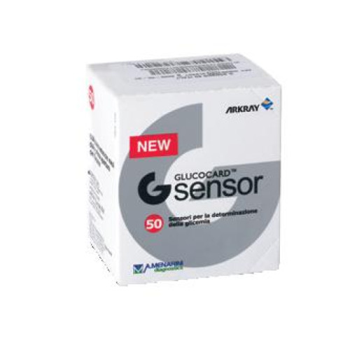 Strisce misurazione glicemia glucocard g sensor 50 pezzi