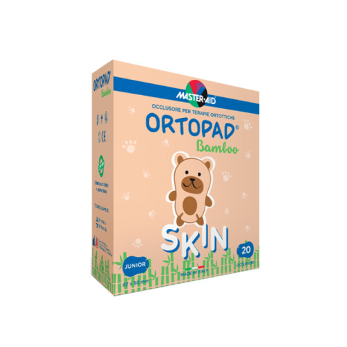 Cerotto oculare per ortottica ortopad skin junior 20 pezzi