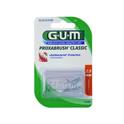 Gum proxabrush classic 412 scovolino interdentale 8 pezzi