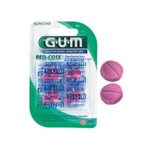 Gum red-cote riv placca 12 pastiglie