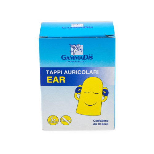 Tappo auricolare ear gommapiuma 10 pezzi gammadis