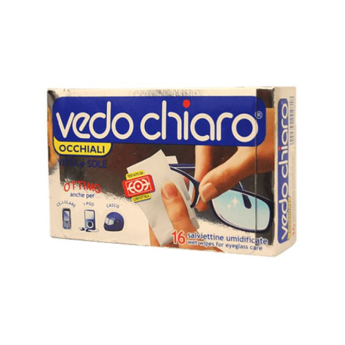 Vedochiaro occhiali 16 salviette umidificate