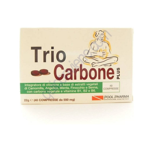 Triocarbone plus 40 compresse