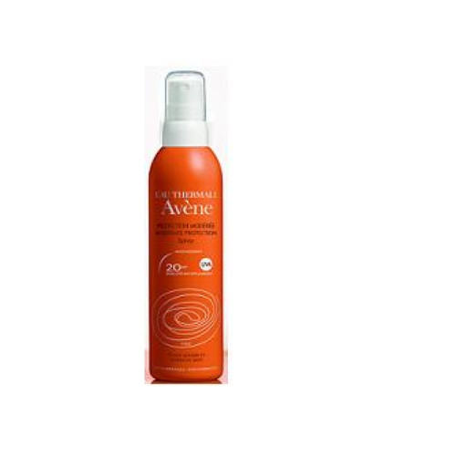 Eau thermale avene solar spray fp20 200 ml