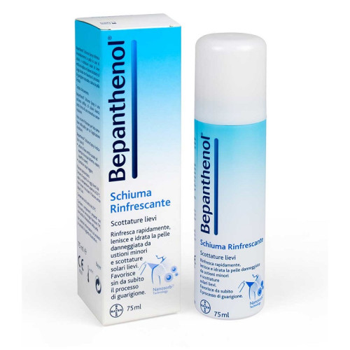 Schiuma spray rinfrescante bepanthenol 75ml