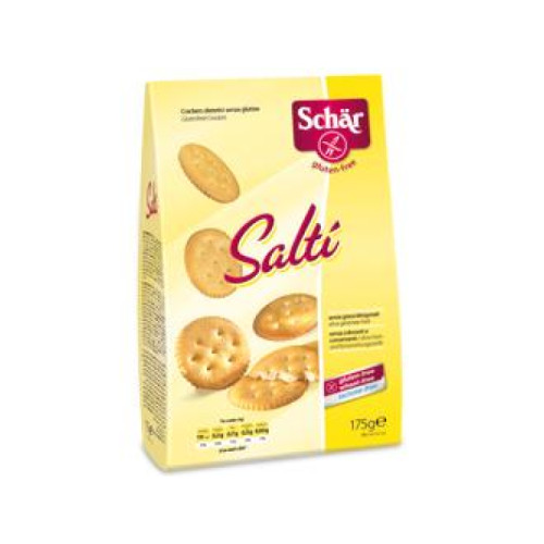 Schar salti' cracker con sale marino senza lattosio 175 g