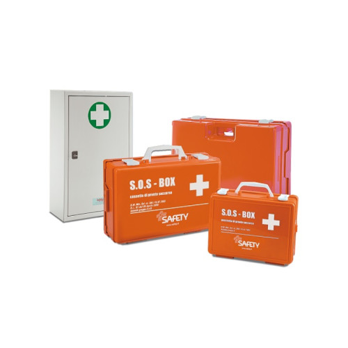 Cassetta pronto soccorso plastica vuota tipo c
