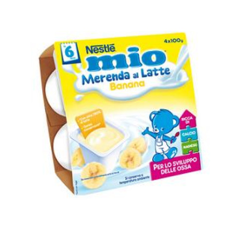 Mio merenda banana 4 x 100 g