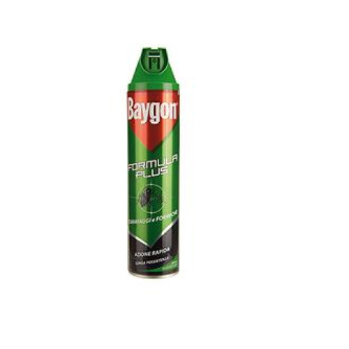Insetticida baygon scarafaggi e formiche plus spray 400 ml