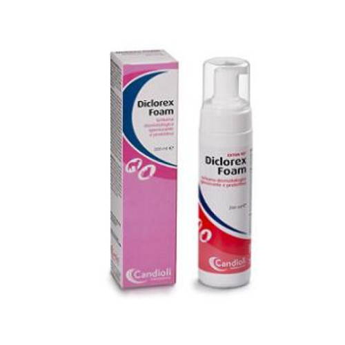Diclorex foam schiuma dermatologica flacone 200 ml