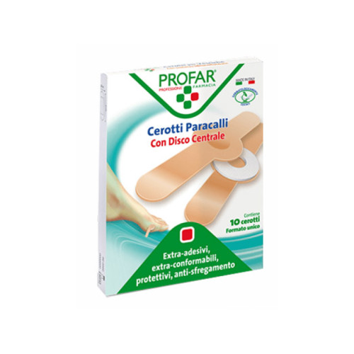 Cerotto paracalli profar 7x1,2 cm 10 pezzi