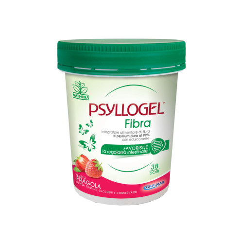 Psyllogel fibra fragola vaso 170 g