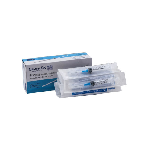 Siringa soft capacita' 5ml ago gauge 23 confezione 10 pezzi gammadis