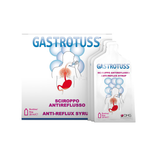 Sciroppo antireflusso gastrotuss 25 bustine monodose 20 ml