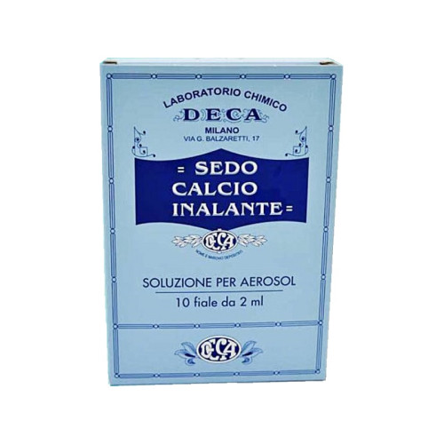 Sedo calcio inalante soluzione aerosol 10 fiale 2 ml