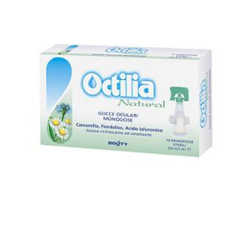 Octilia natural gocce occhi irritati e arrossati 10 flaconcini monodose 0,5 ml