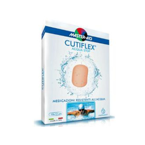 Medicazione adesiva impermeabile trasparente master-aid cutiflexmed 15x17 cm 3 pezzi