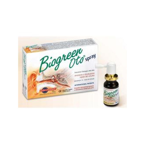 Soluzione otologica biogreen oto spray rimozione e dissoluzione cerume 13 ml