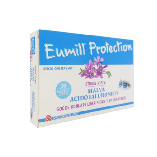 Eumill protection gocce oculari 10 flaconcini monodose 0,5 ml