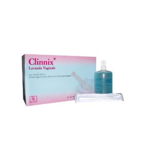 Clinnix lavanda vaginale 4 flaconi 140 ml + 4 cannule vaginali monouso in blister