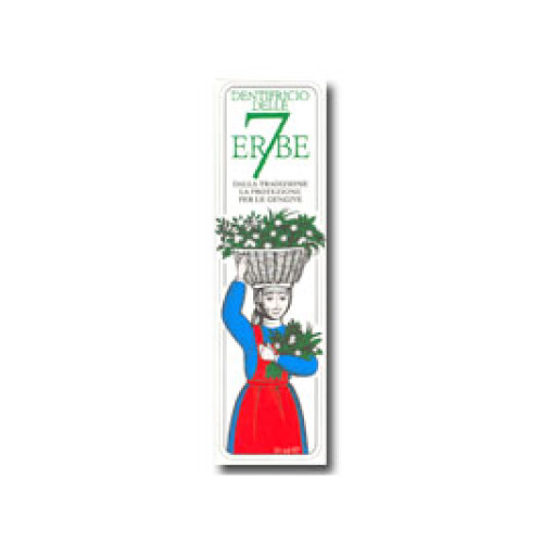 Dentifricio 7 erbe 50ml+50ml