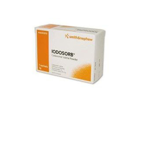Iodosorb granuli medicazione 7 buste 3 g