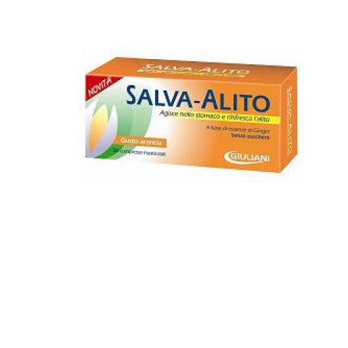 Salva alito giuliani arancia 30 compresse