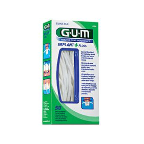 Gum implant + floss filo interdentale 50 pezzi