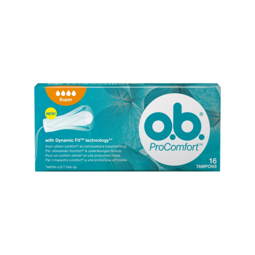 Ob super pro comfort tamponi 16 pezzi