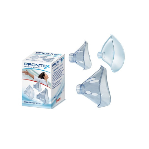 Maschera pediatrica aerosol prontex fast line in plastica